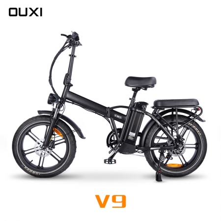 OUXI V9 EU UK US OUXI Hot Selling Folding Ebike 250W/500W/750W/1000W 48V 15AH 50km/h Foldable Electric Bike